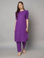 Timeless Purple Pant Set