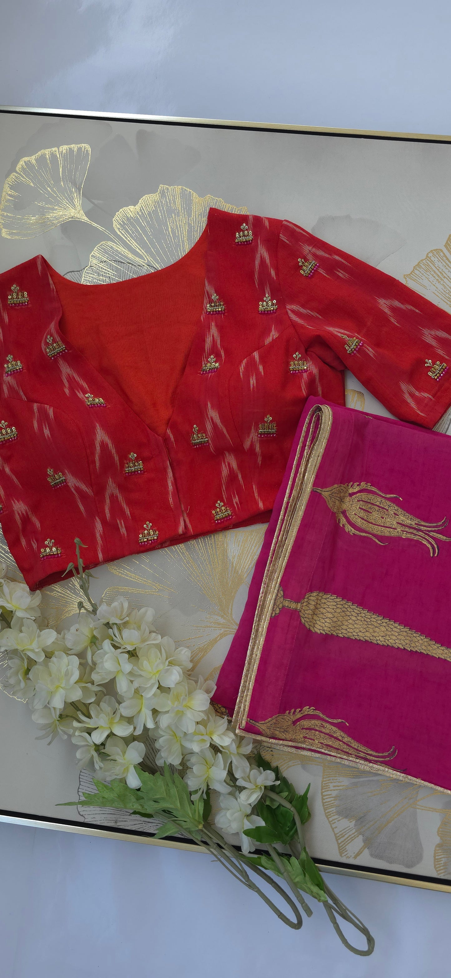 Shahana Pink Royale Saree
