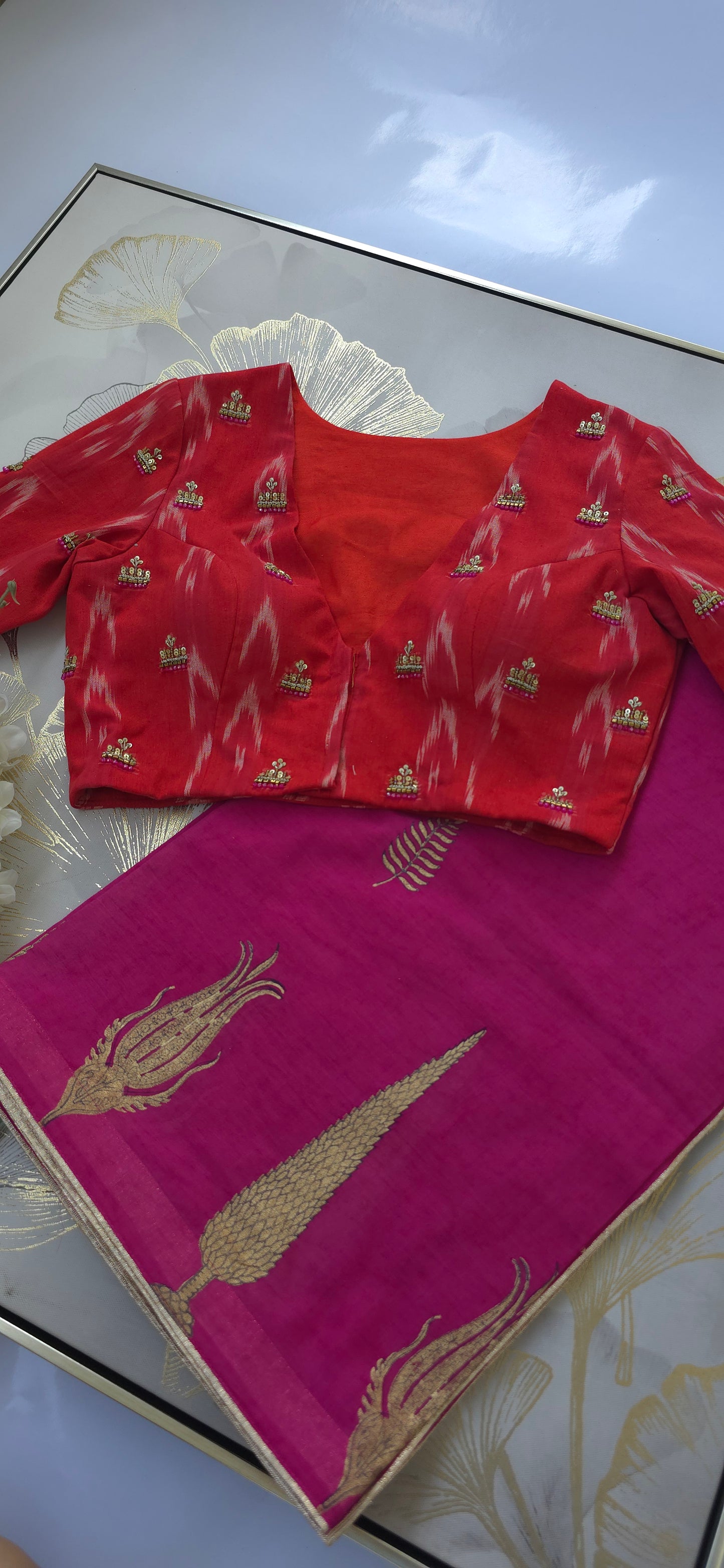 Shahana Pink Royale Saree