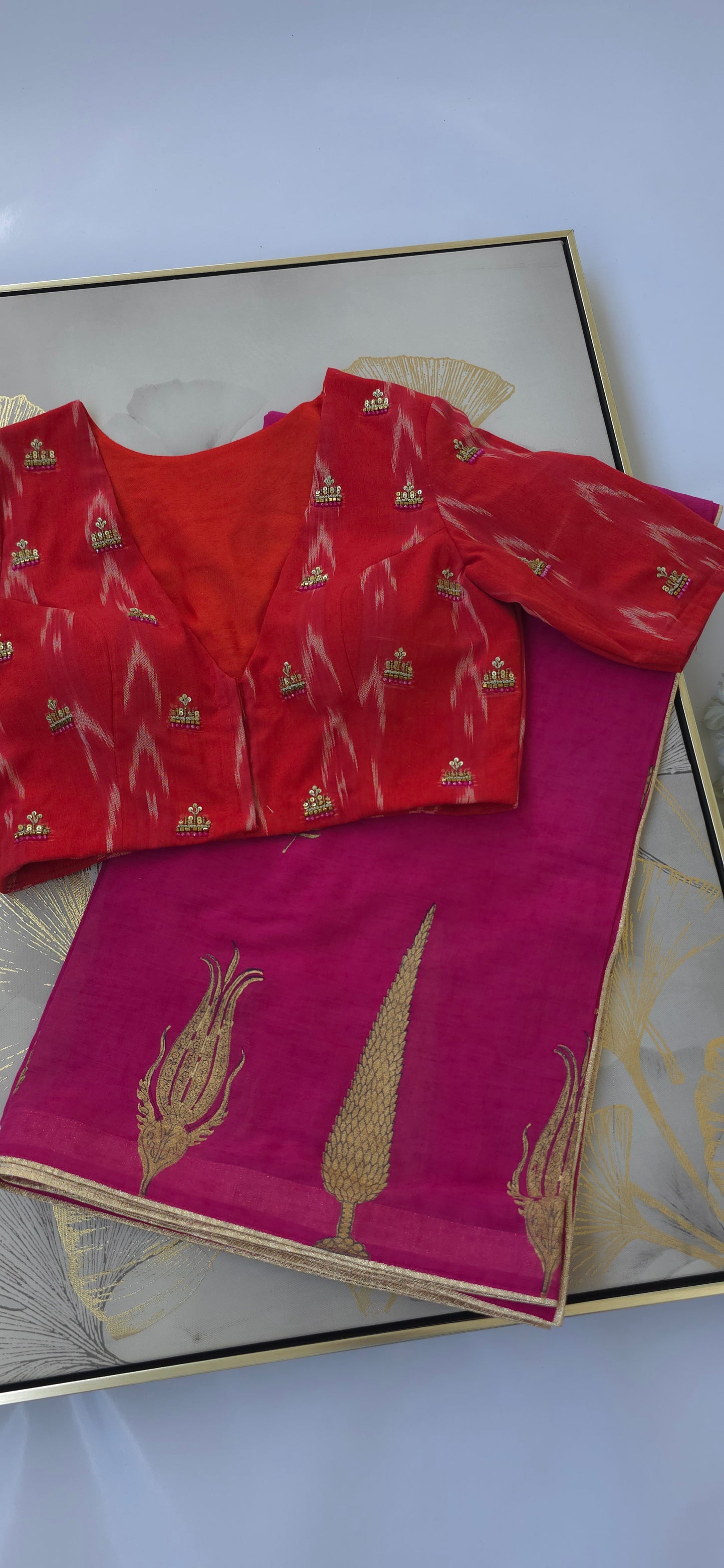 Shahana Pink Royale Saree