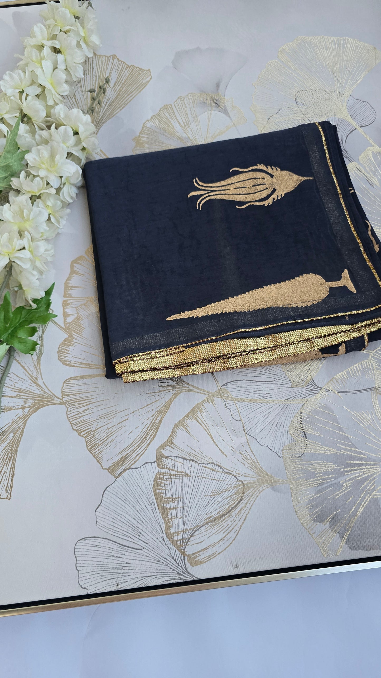 Shahana Cotton with Self Design