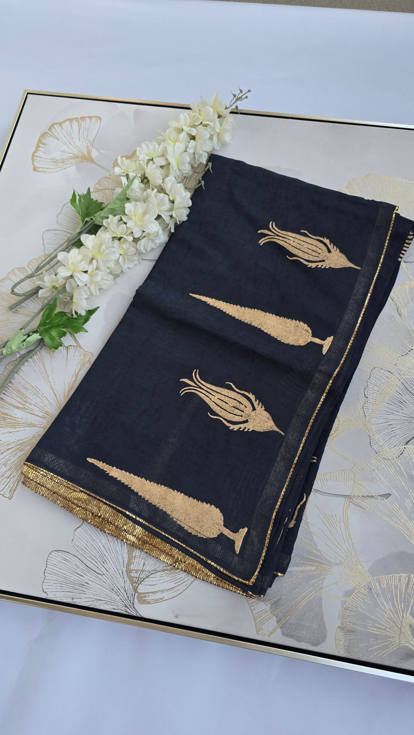 Shahana Cotton with Self Design