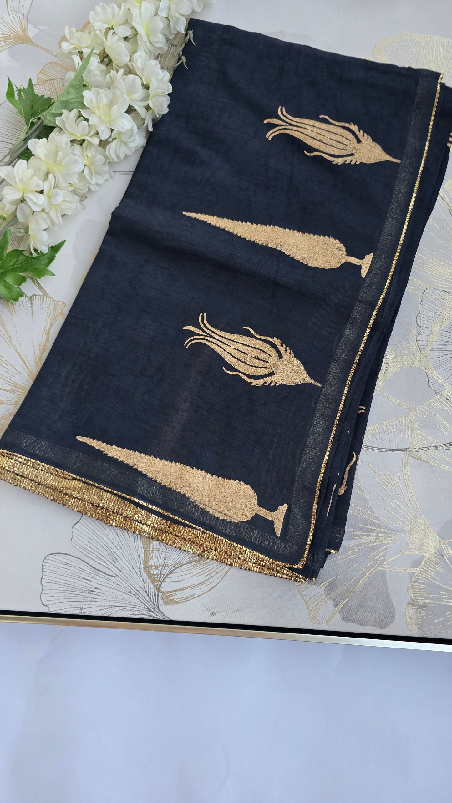 Shahana Cotton with Self Design