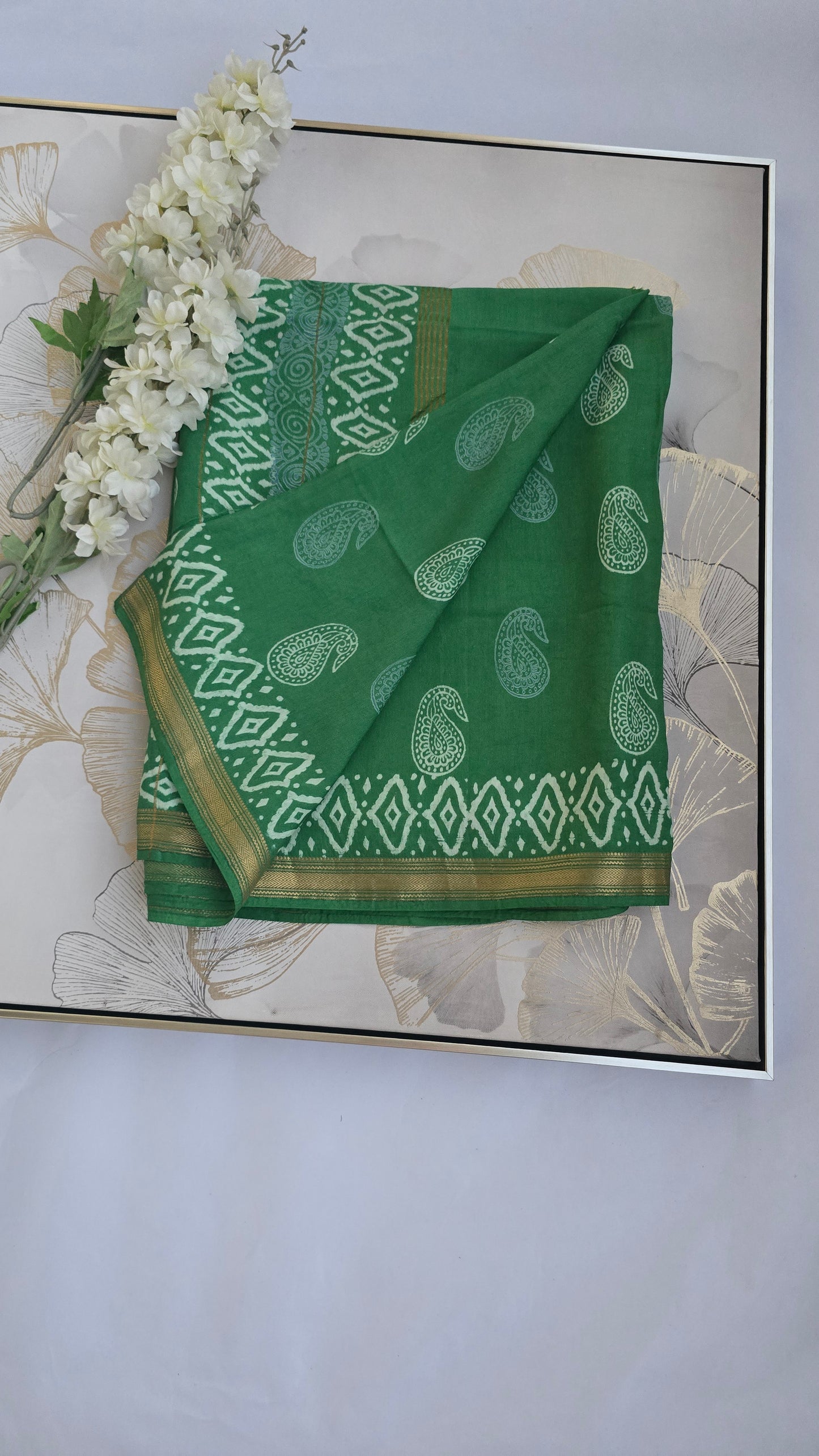 Mehak Green Grace Saree