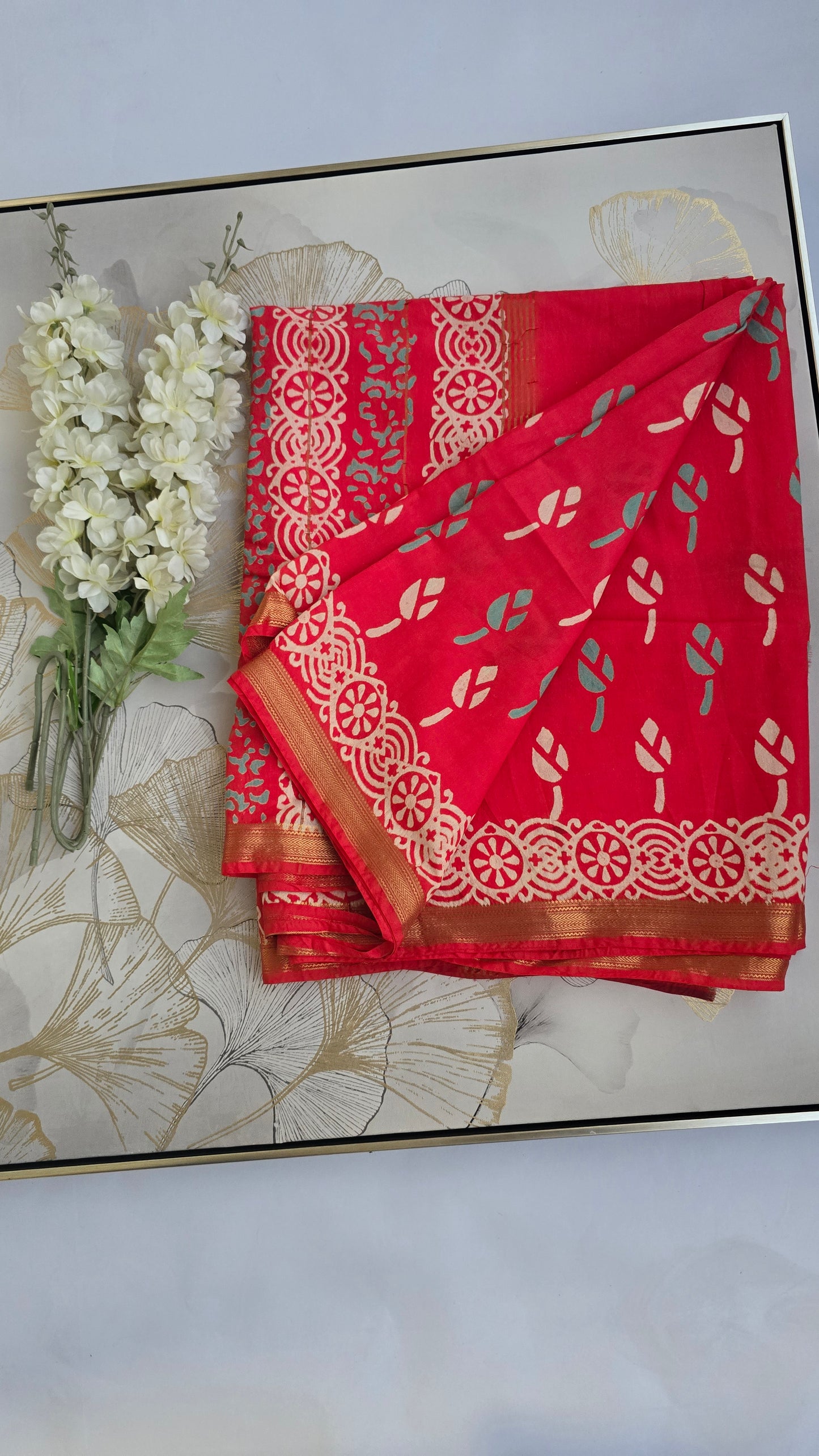 Mehak Maheshwari Silk Cotton with Modal Blend Saree