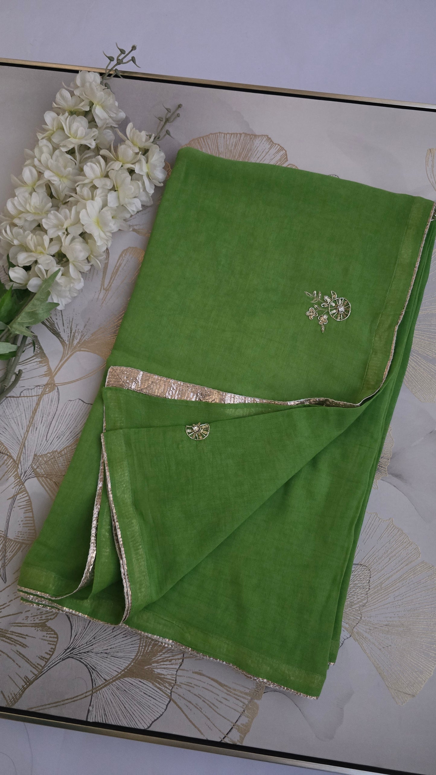 Jodha Panna Cotton Saree