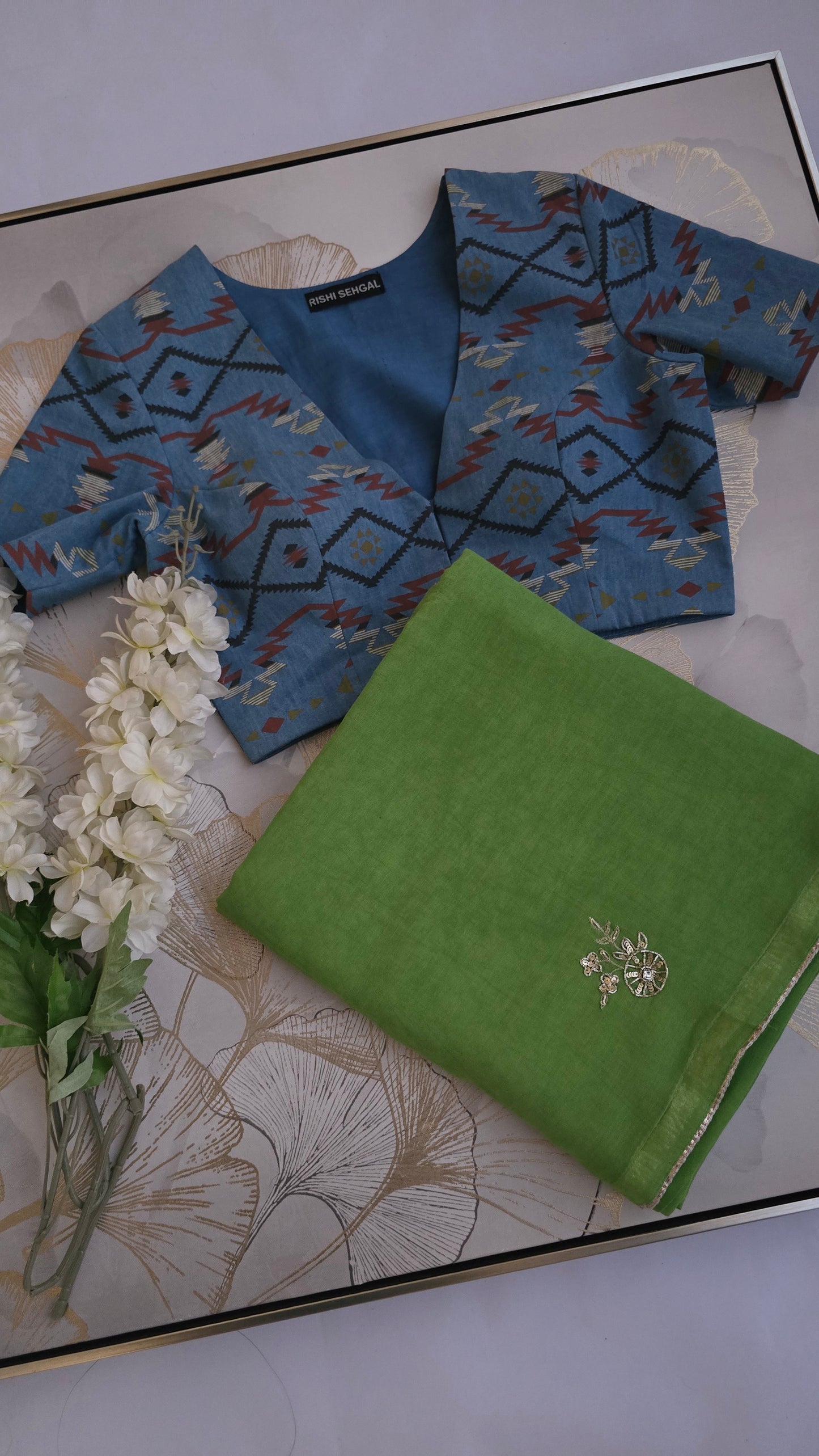 Jodha Panna Cotton Saree