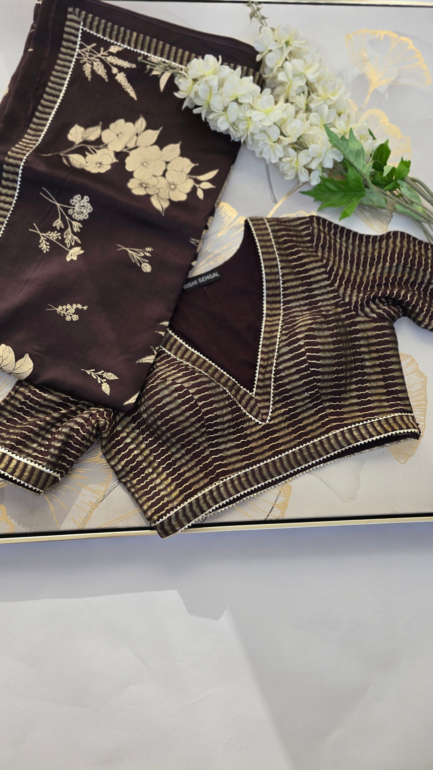 Cocoa Royale Saree