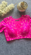 Rani Pink Brocade Blouse