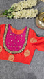 Orange Gulnaar Blouse