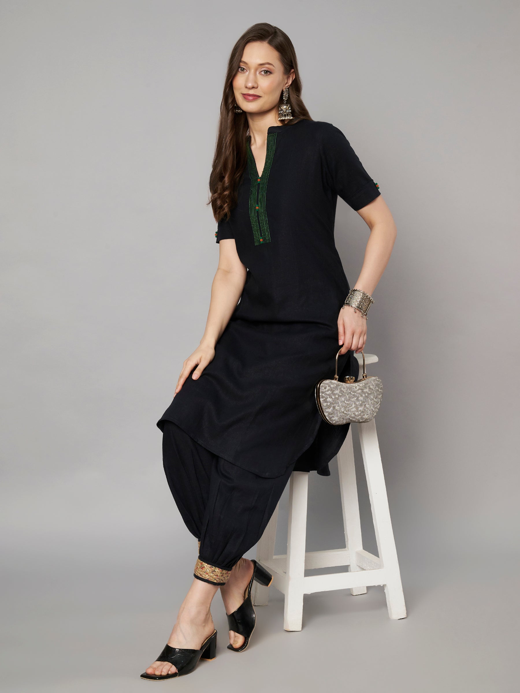 Black Aura Co-ord Set