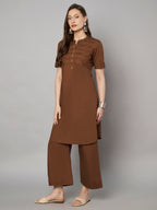 Mocha Muse Co-ord Set – Effortless Elegance in Every Step ✨