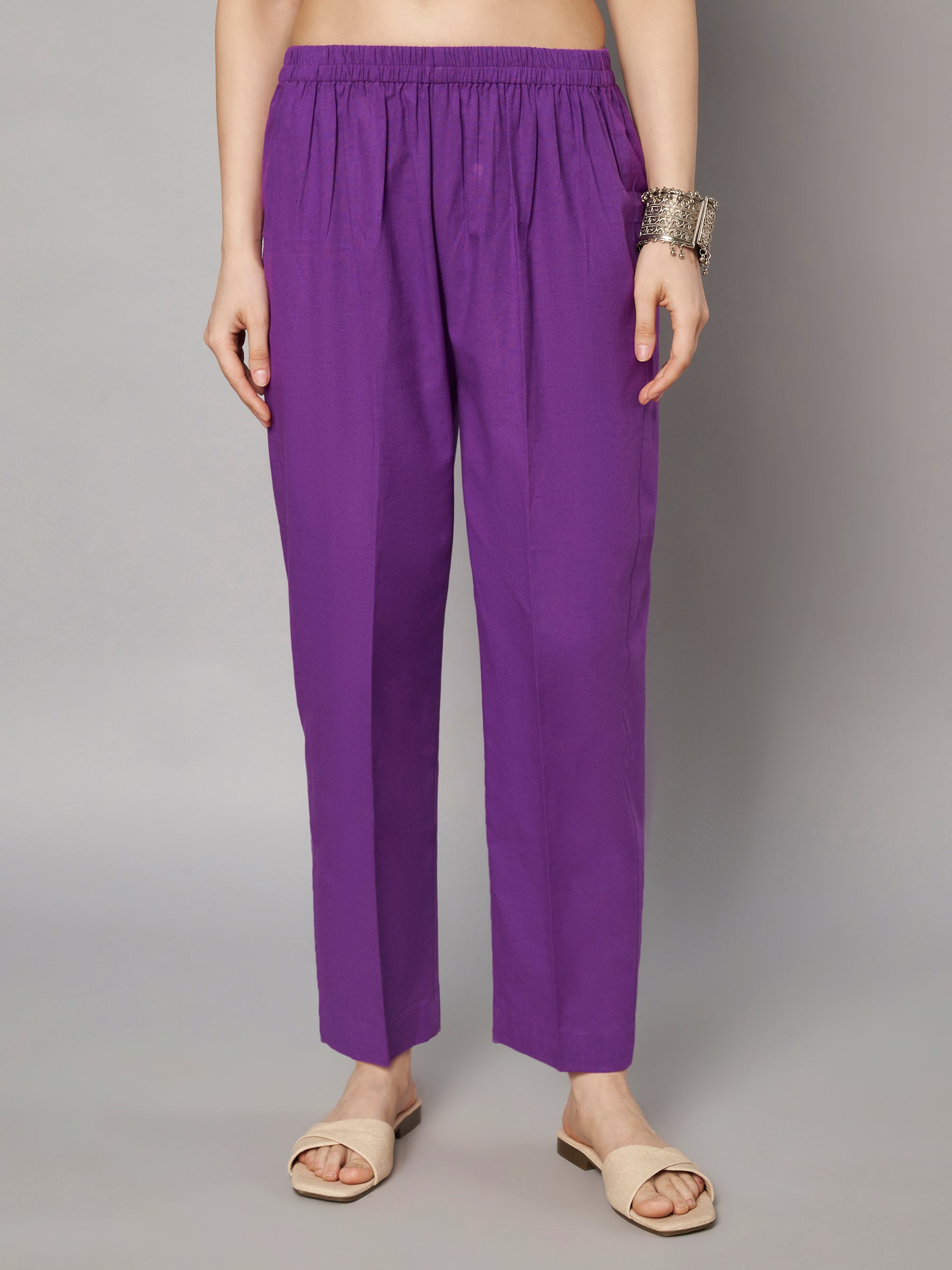 Timeless Purple Pant Set