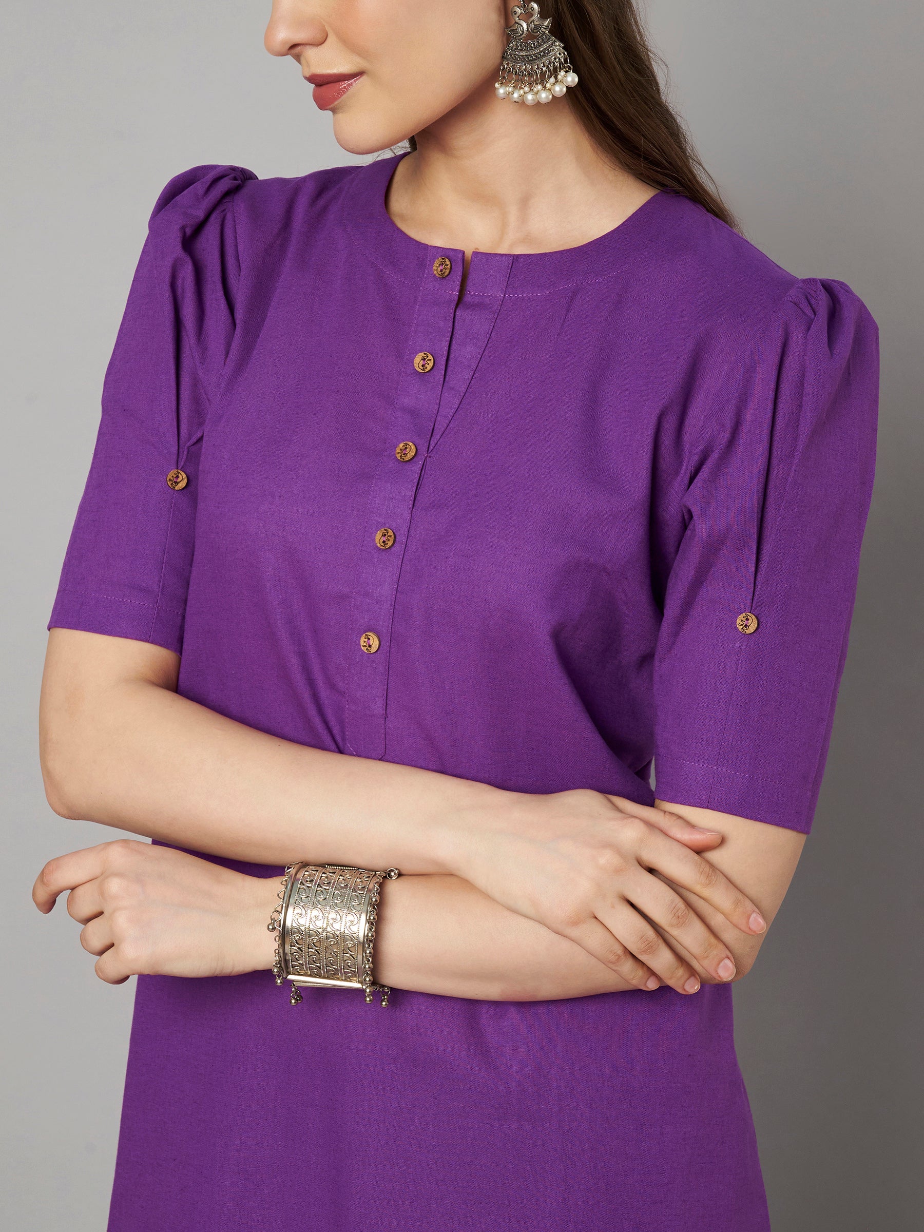 Timeless Purple Pant Set