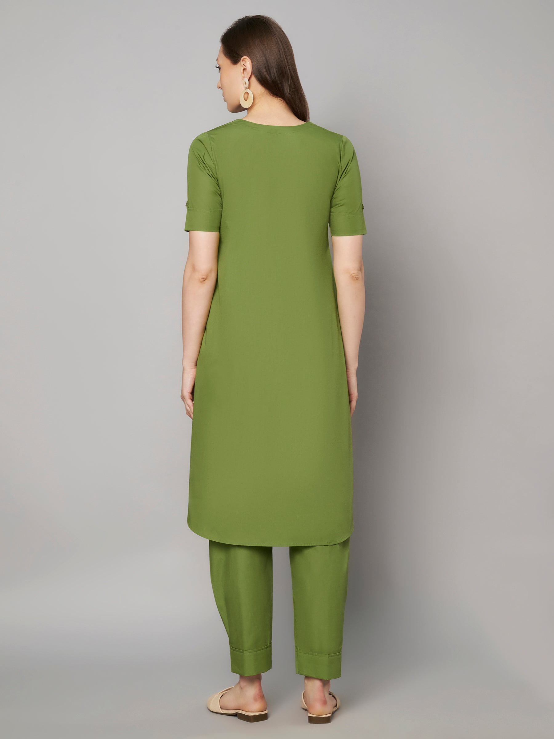Olive Ease Co-ord Set