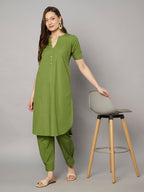 Olive Ease Co-ord Set