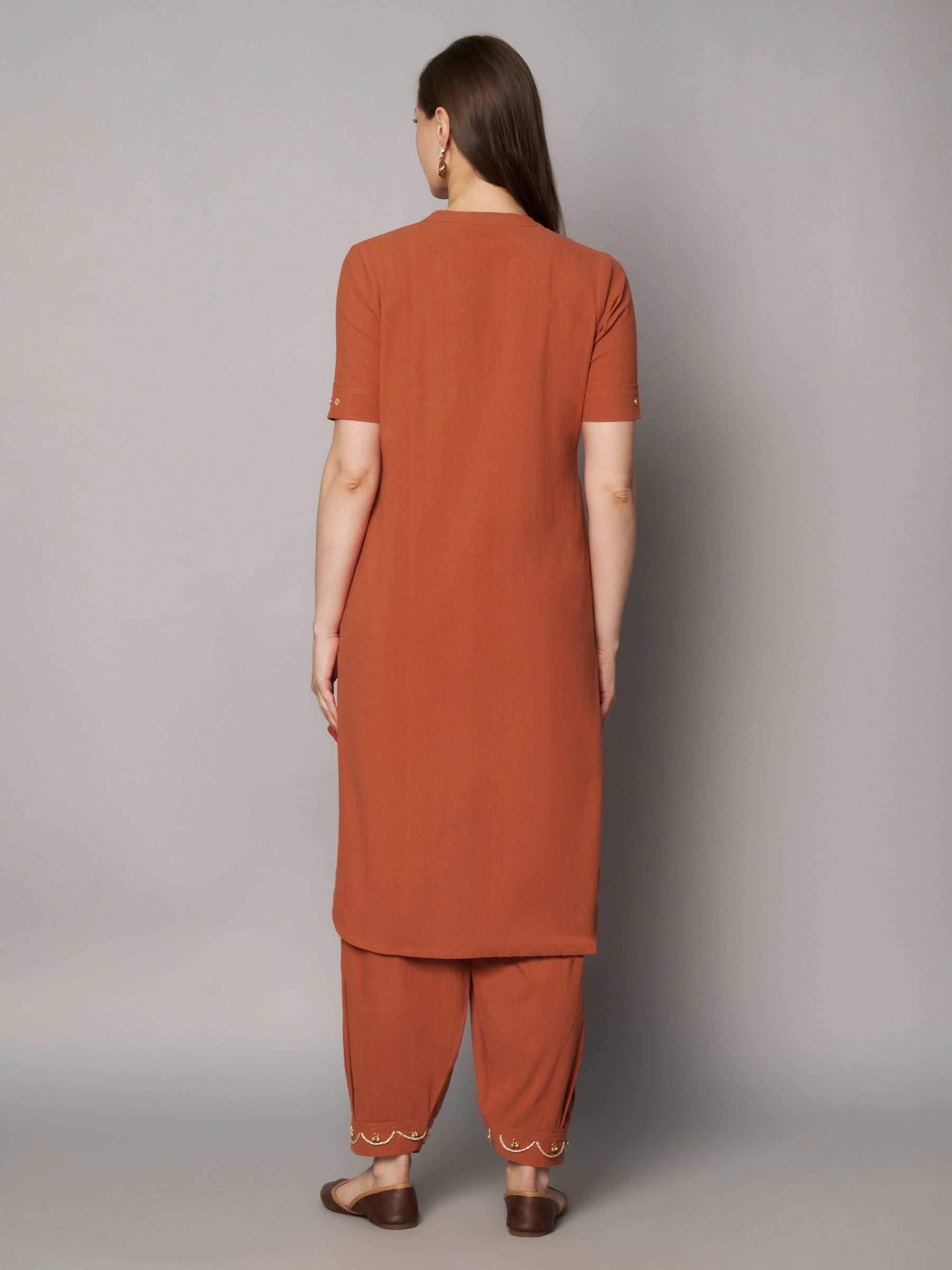 Burnt Orange Co-ord Set