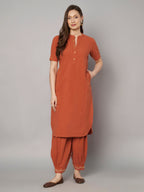 Burnt Orange Co-ord Set