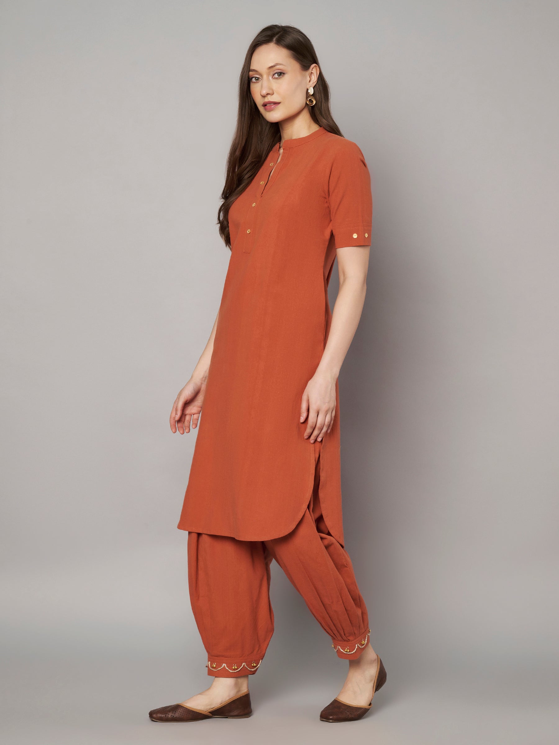 Burnt Orange Co-ord Set