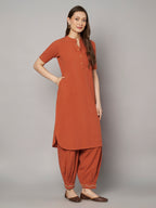Burnt Orange Co-ord Set