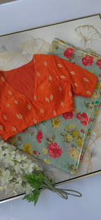 Bloom Linen Saree