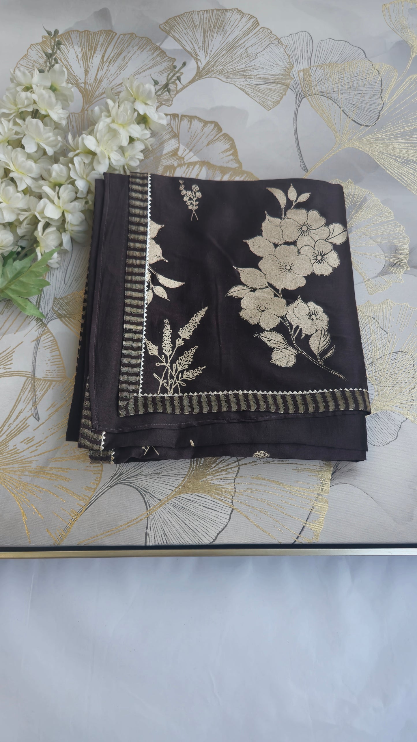 Cocoa Royale Saree