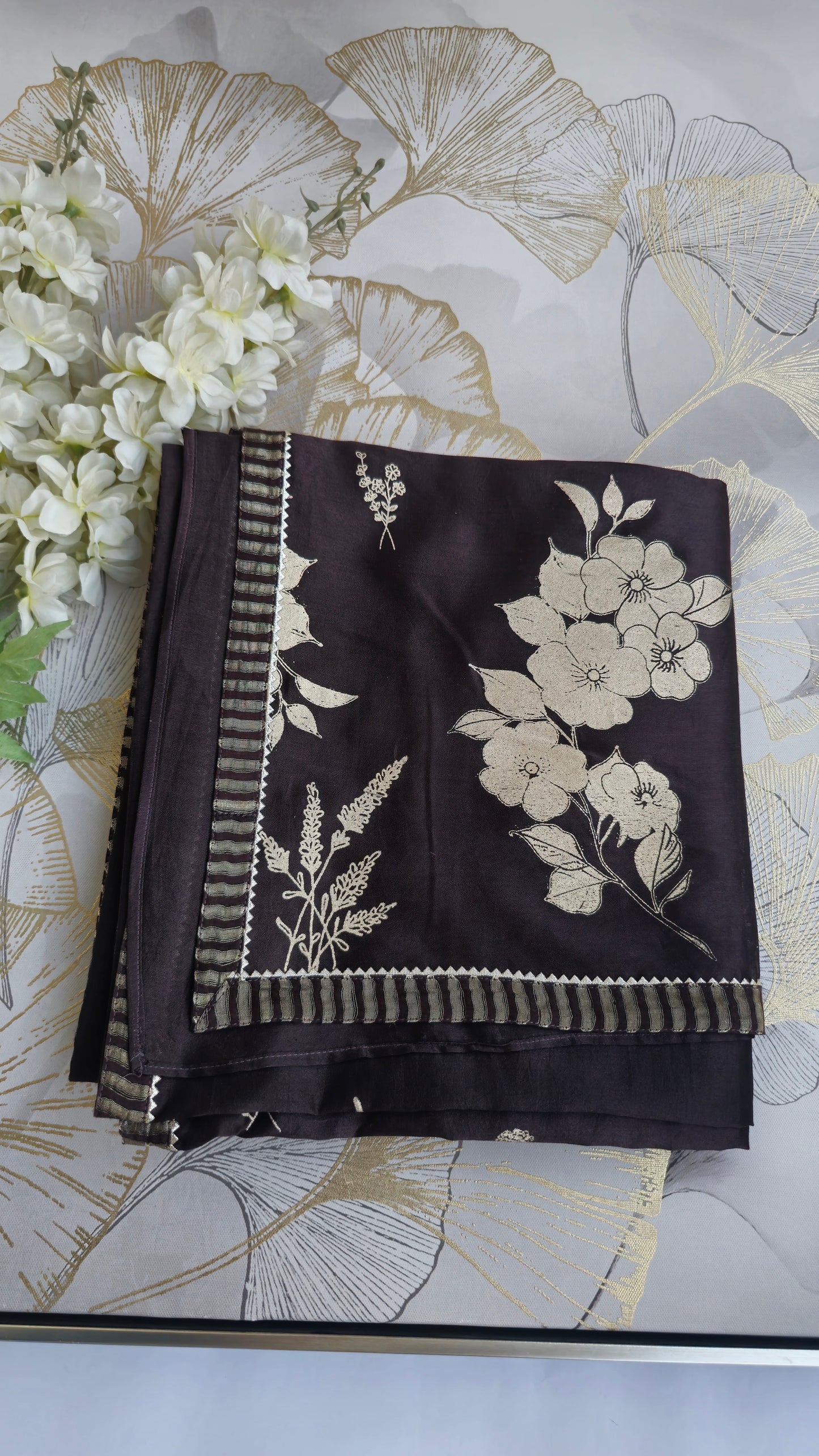 Cocoa Royale Saree