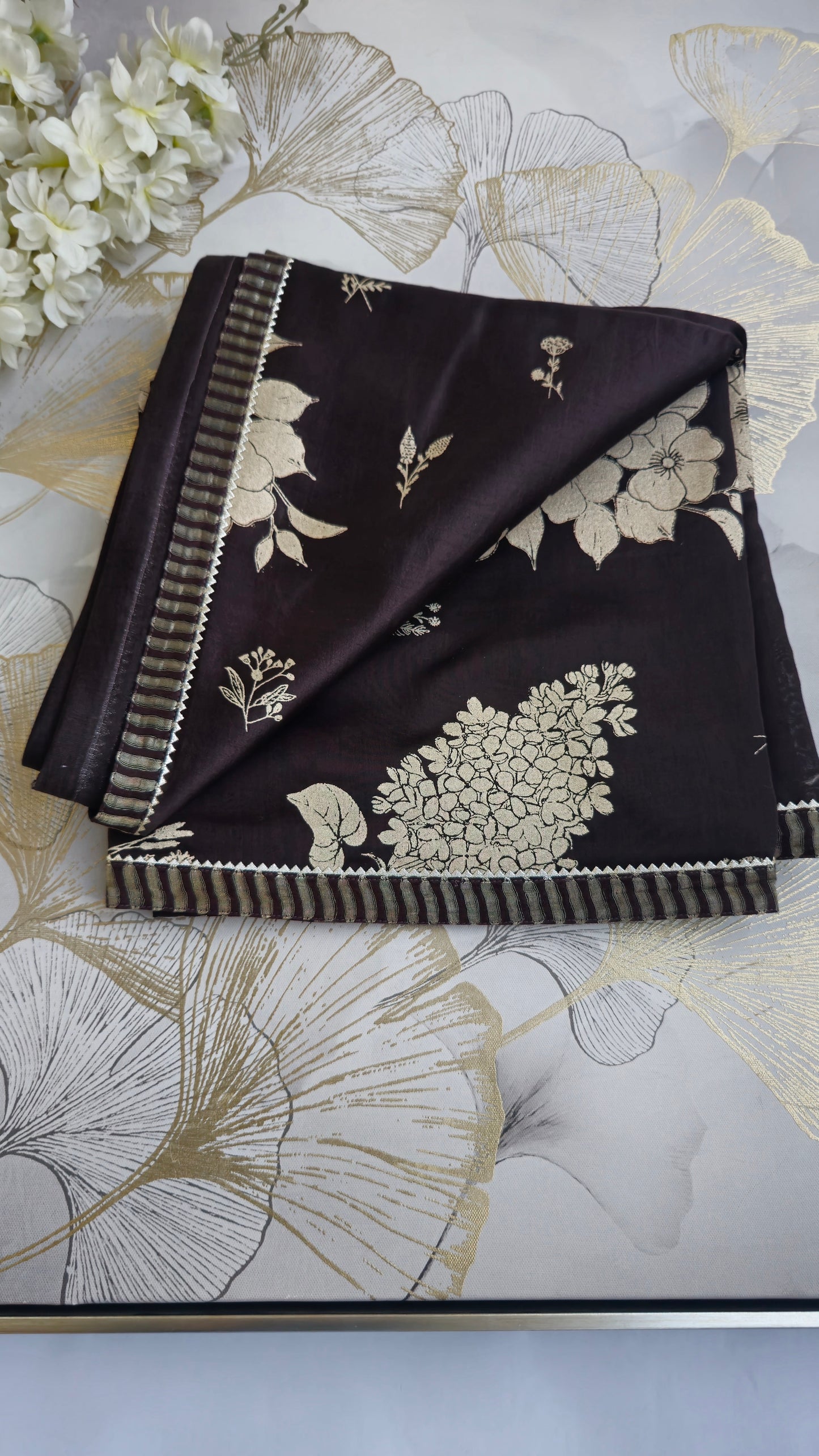 Cocoa Royale Saree