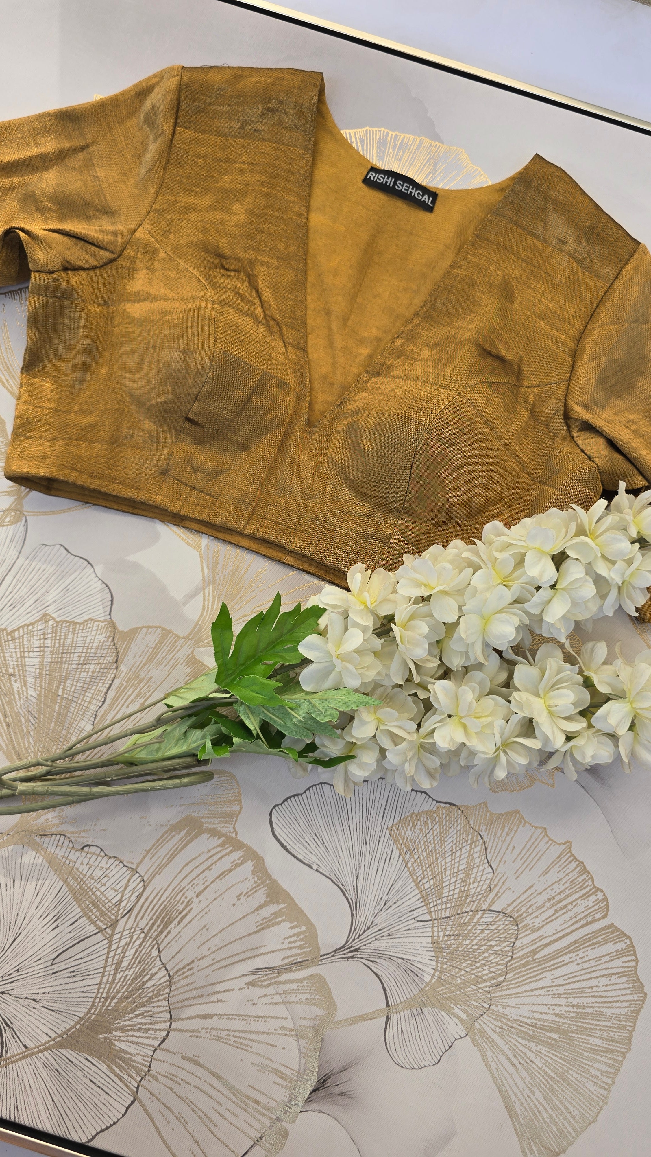 Regal Radiance Pure Tissue Blouse Main image