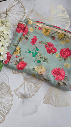 Bloom Linen Saree