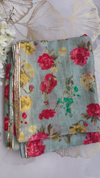 Bloom Linen Saree