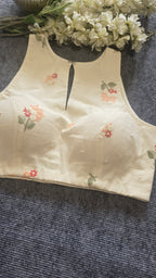 Ivory Bloom Blouse