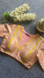 Front of Gulnaar Banarasi blouse