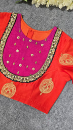 Orange Gulnaar Blouse
