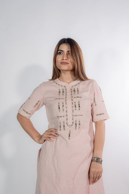 Nazm hand embroidered co-ord set