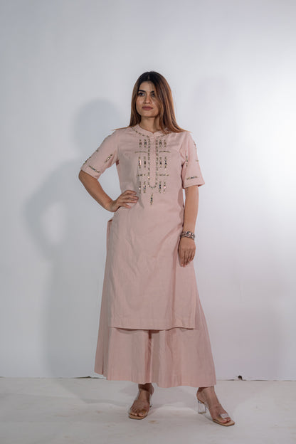 Nazm hand embroidered co-ord set