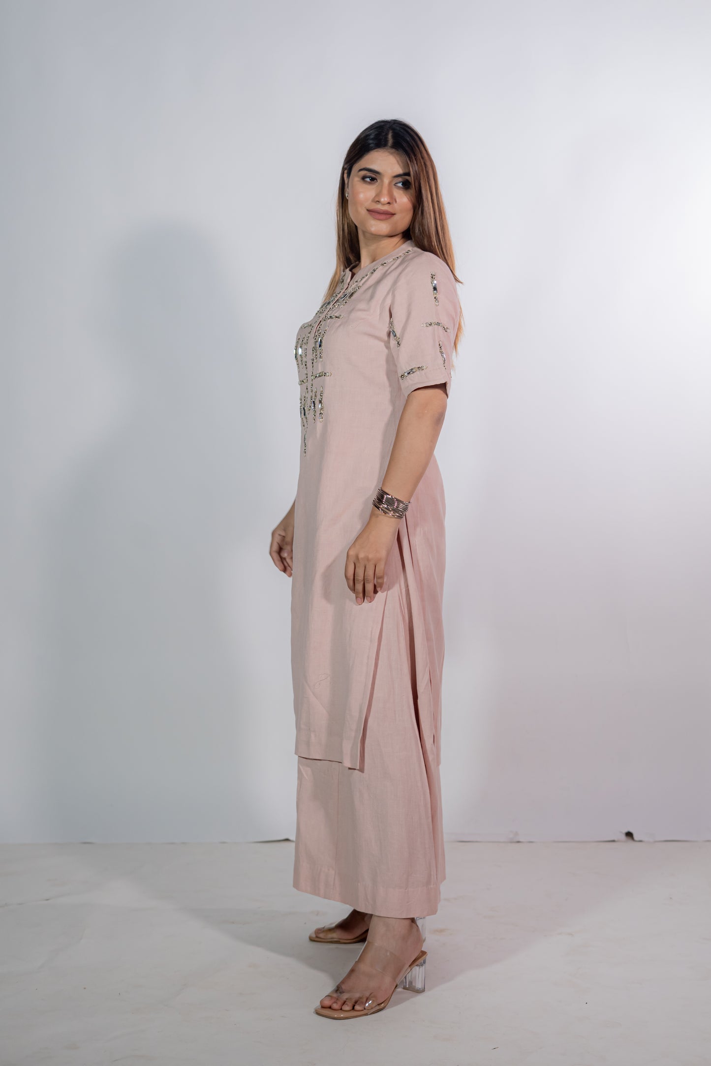 Nazm hand embroidered co-ord set