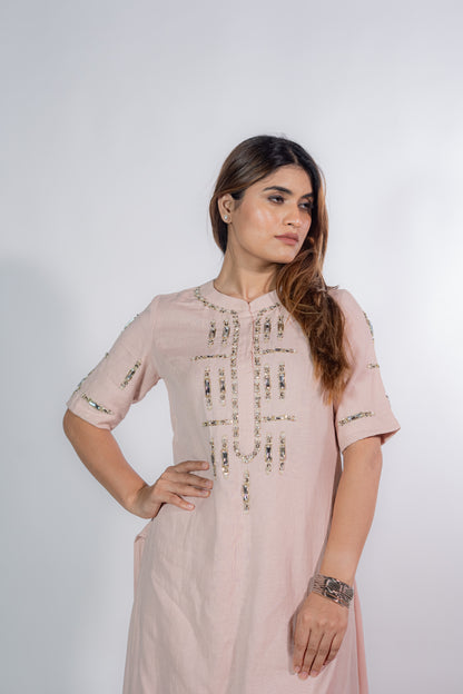 Nazm hand embroidered co-ord set