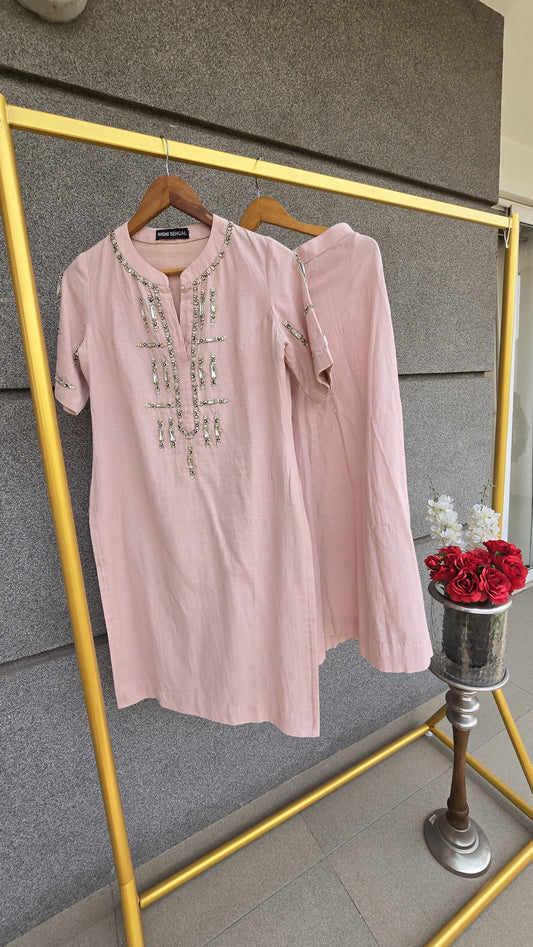 Nazm hand Embroidered co-ord set