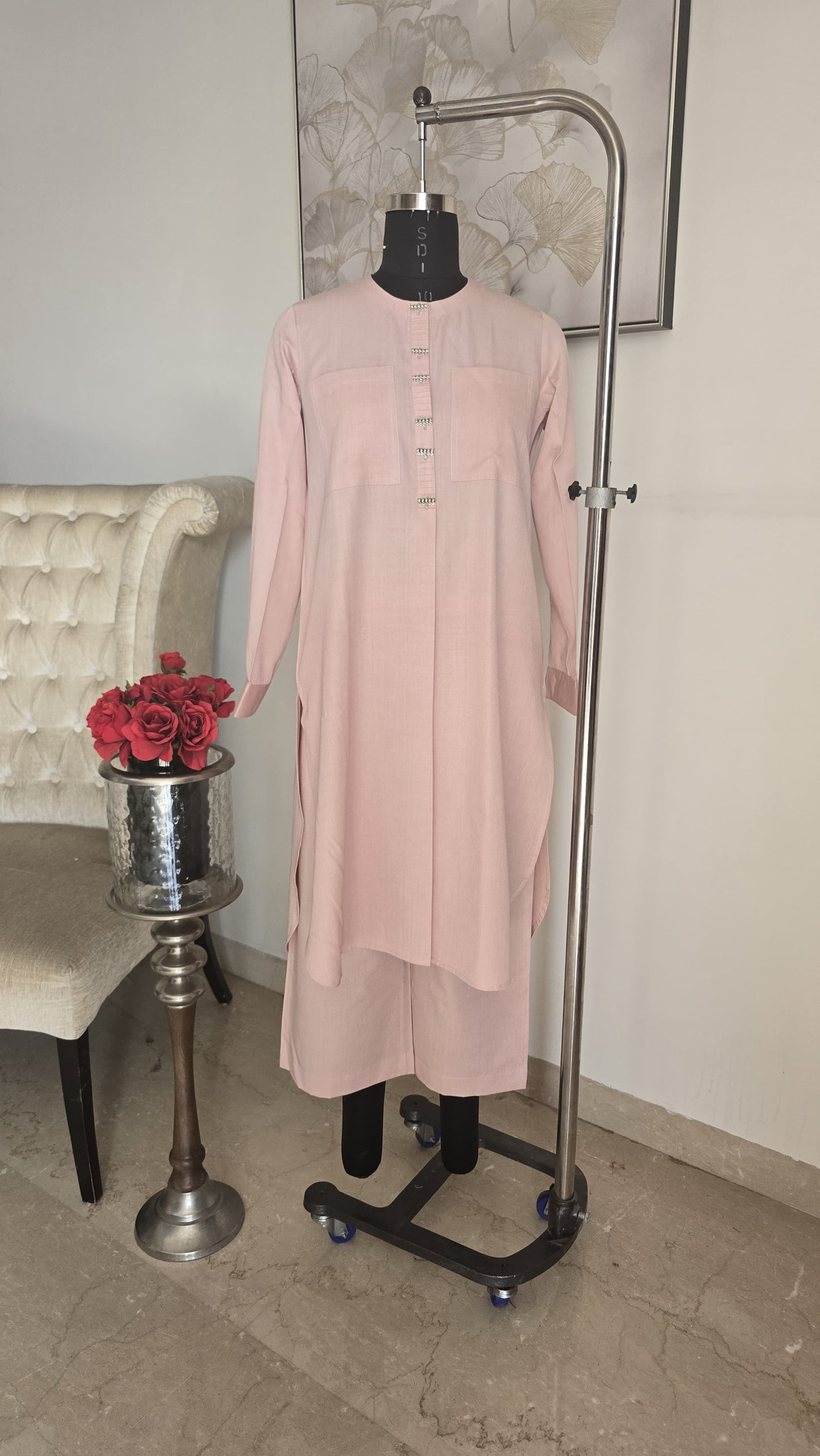 The Modal Dusky Pink Co-ord Set