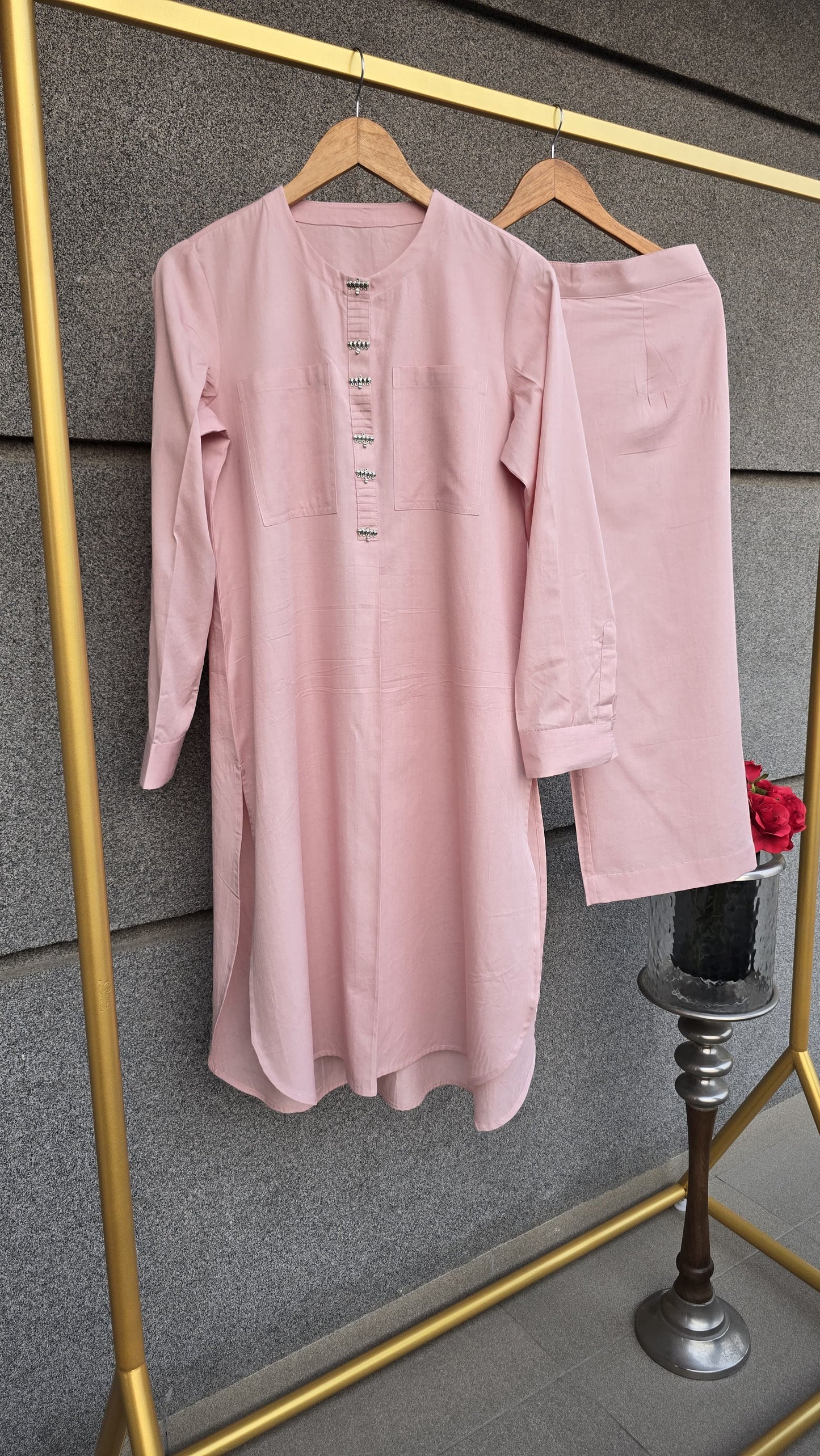 The Modal Dusky Pink Co-ord Set