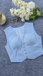 Waist Coat Padded Blouse