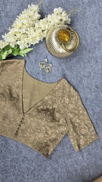 Soft Muted Olive Green Padded Blouse
