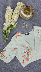 Digital Print Padded Blouse