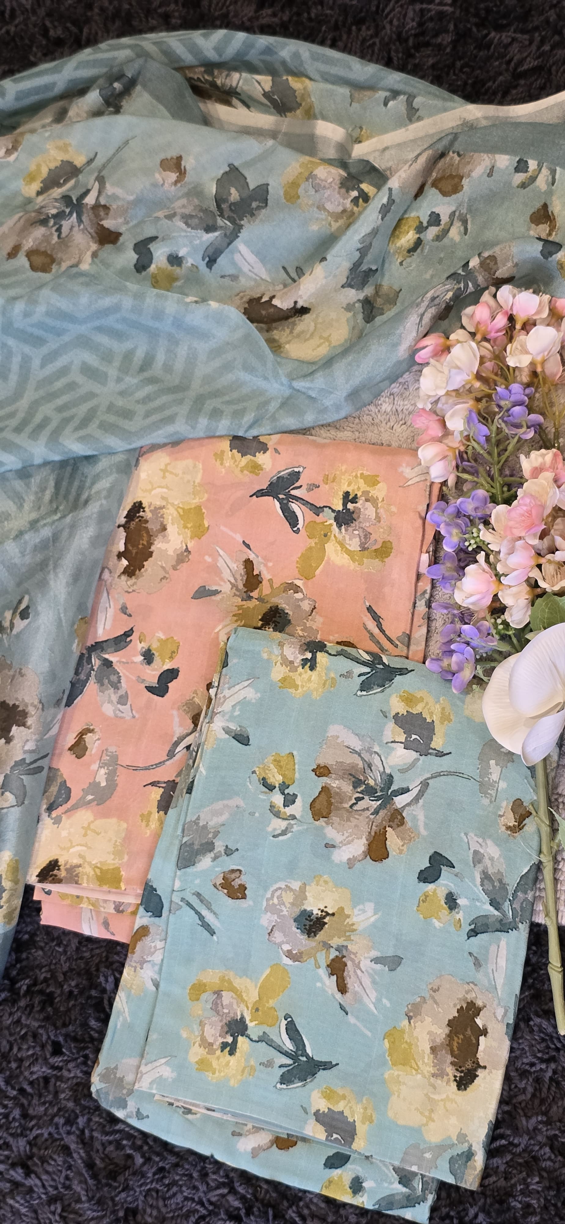 Printed Crepe Suits