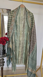 Maheshwari Khadi Print Suit