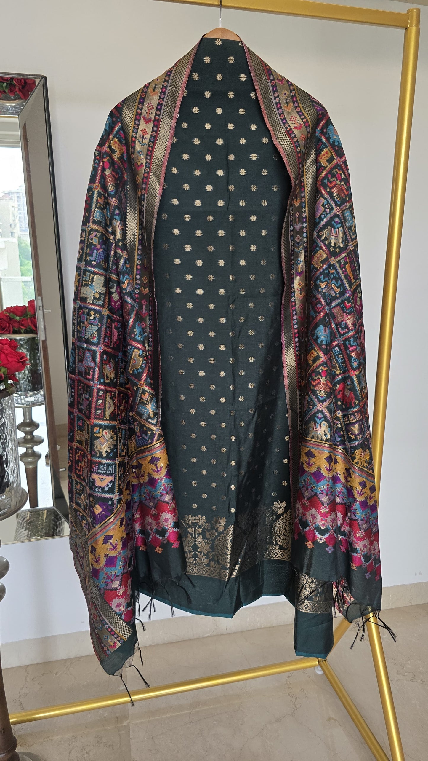 Banarasi Khadi Suit