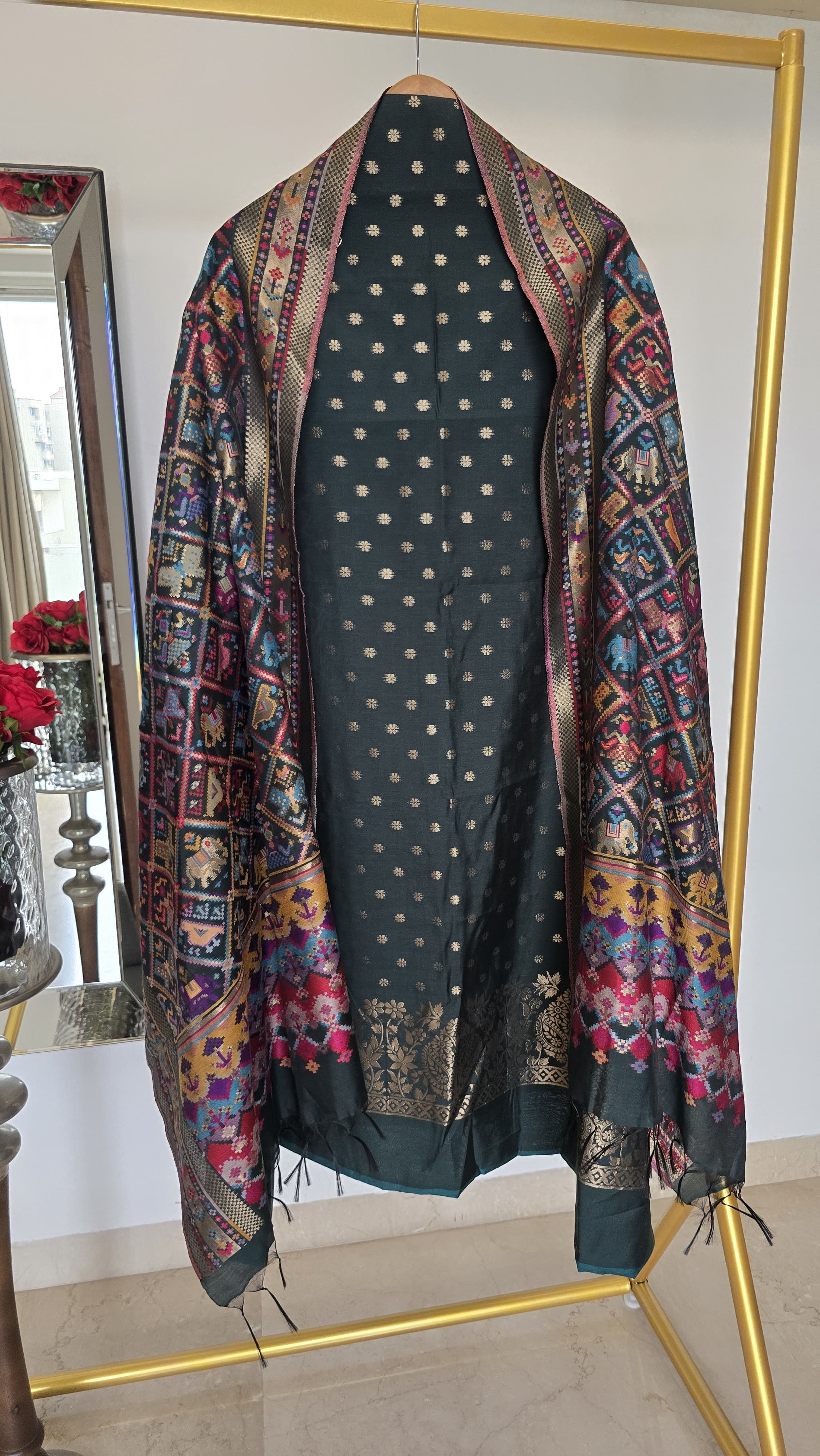 Banarasi Khadi Suit