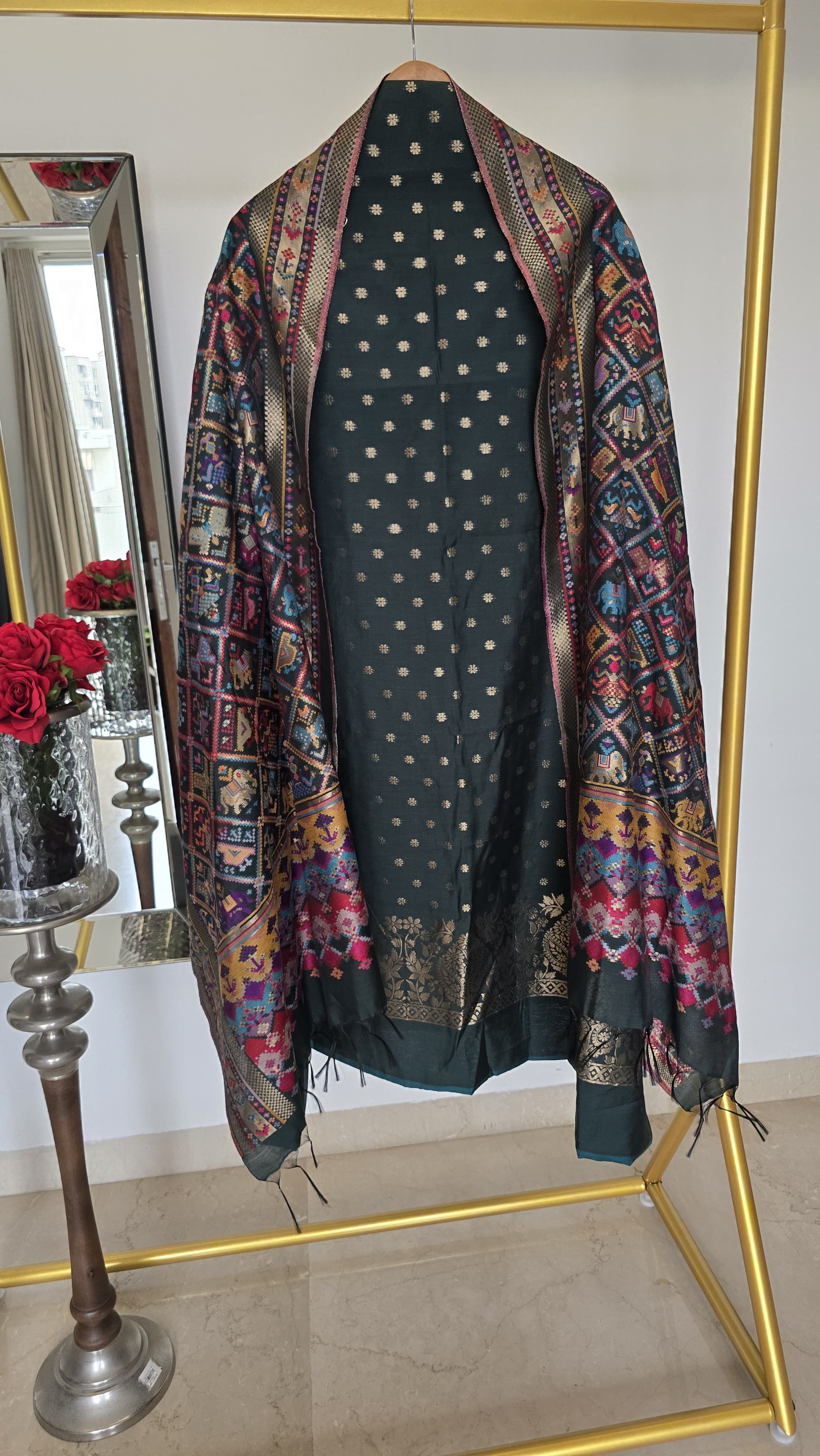 Banarasi Khadi Suit