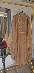 Mul Chanderi Lucknowi Suit